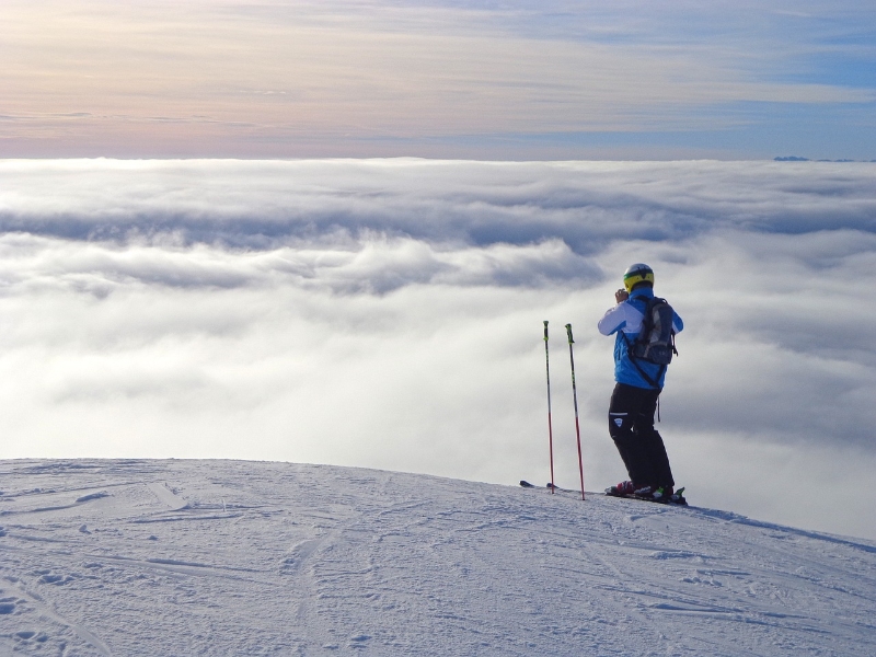 skipiste in Slovenië