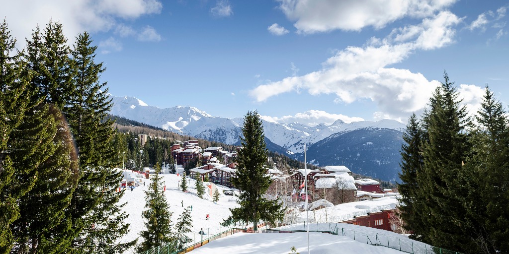 Les arcs uitzicht nabij bourg saint maurice