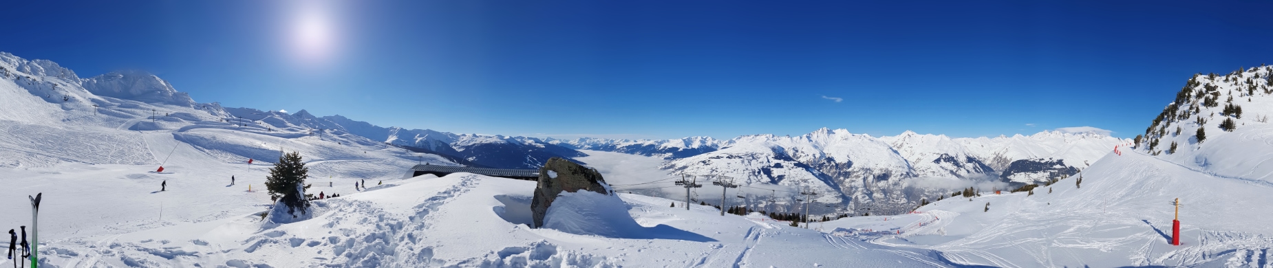 Wintersport Les Arcs